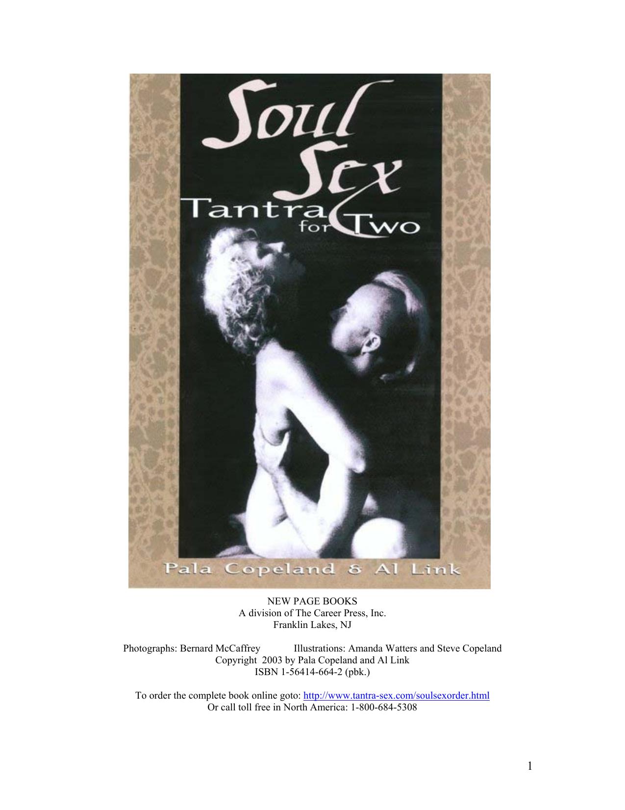 Soul sex : tantra for two by Pala Copeland; Al Link; Stacey A Farkas