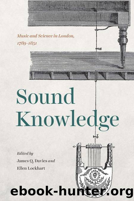 Sound Knowledge: Music and Science in London, 1789-1851 by Ed. James Q. Davies and Ellen Lockhart