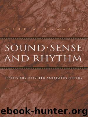 Sound, Sense, and Rhythm by Edwards Mark W