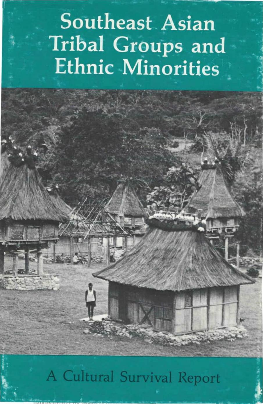 Southeast Asian Tribal Groups and Ethnic Minorities by Cultural Survival