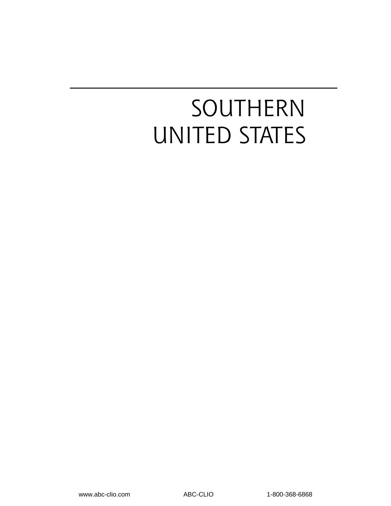 Southern United States: An Environmental History by Donald Edward Davis Mark R. Stoll (editor)