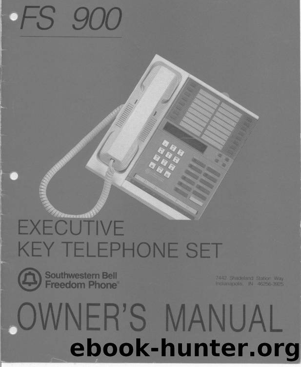 Southwestern Bell FS 900 Executive Key Telephone Set by Unknown