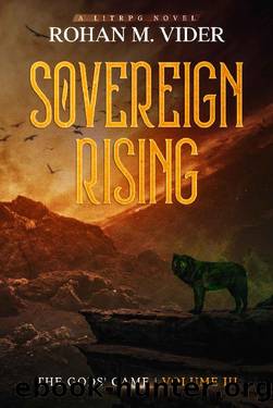 Sovereign Rising (The Gods' Game, Volume III): A LitRPG novel by Rohan M. Vider