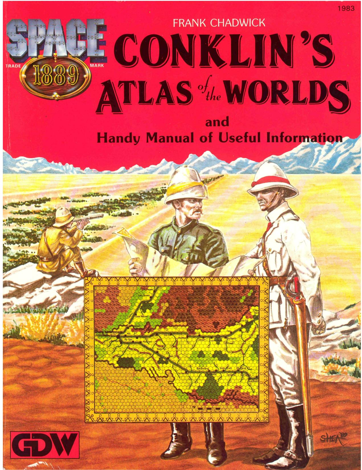 Space 1889 Conklin's Atlas of the Worlds by Unknown