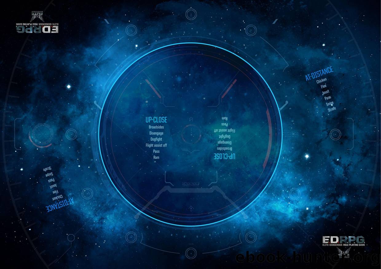 Space Combat Map by Unknown