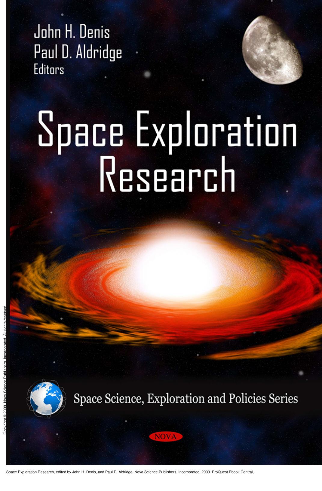 Space Exploration Research by John H. Denis; Paul D. Aldridge