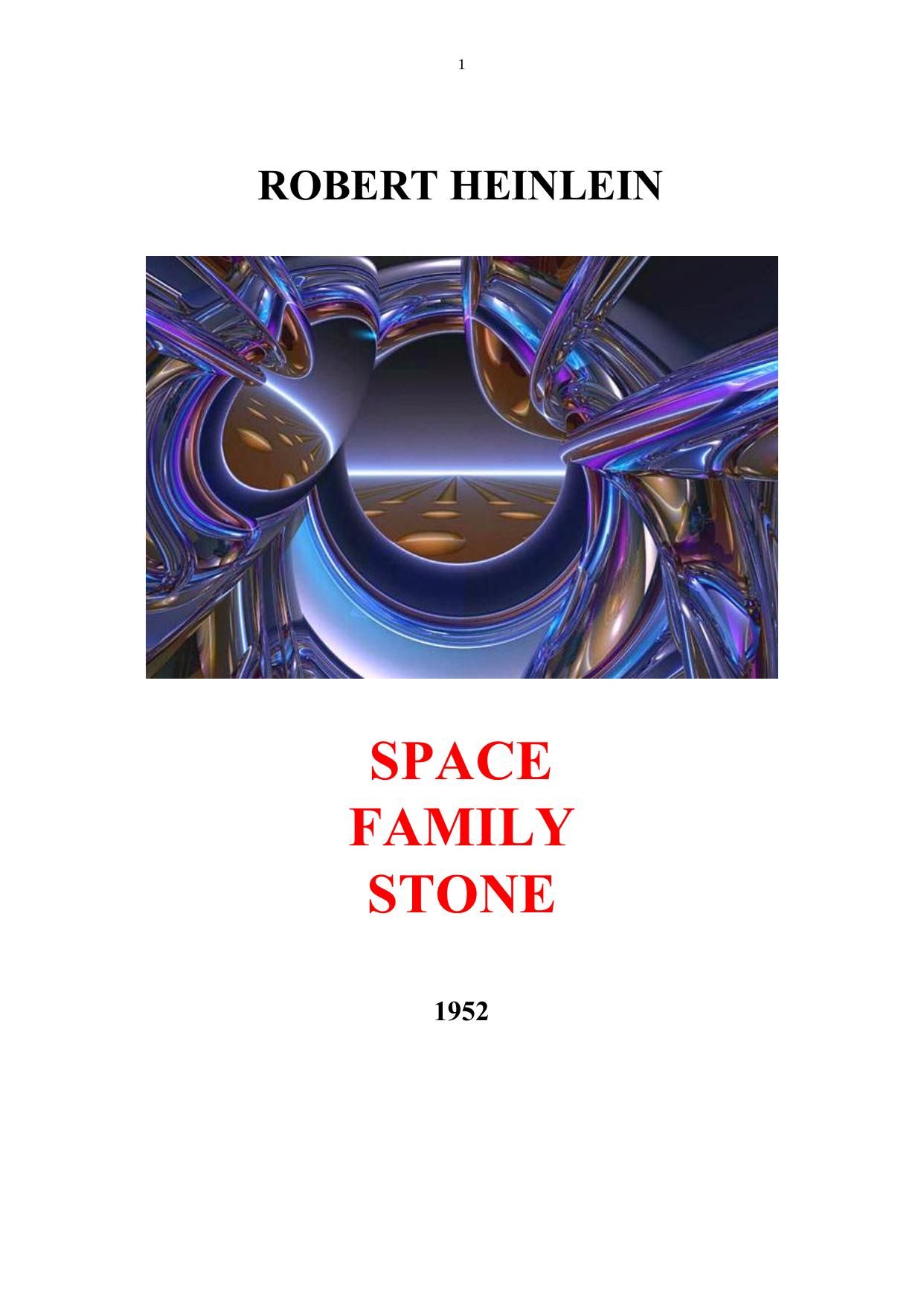 Space Family Stone by Robert Heinlein