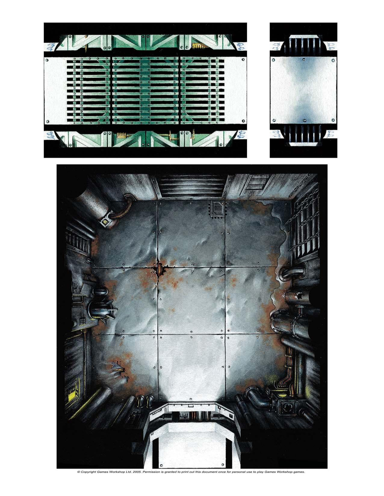 Space Hulk Kill Team End Room Tiles by Games Workshop Ltd