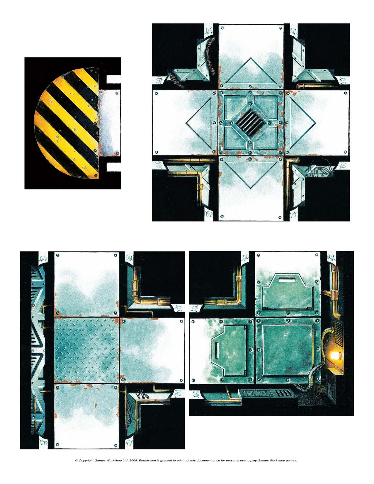 Space Hulk Kill Team Junction Tiles by Games Workshop Ltd