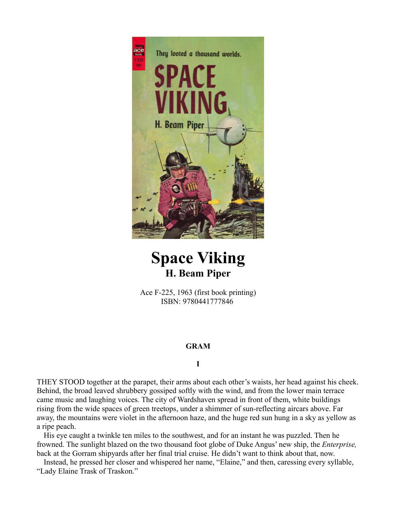 Space Viking by H. Beam Piper
