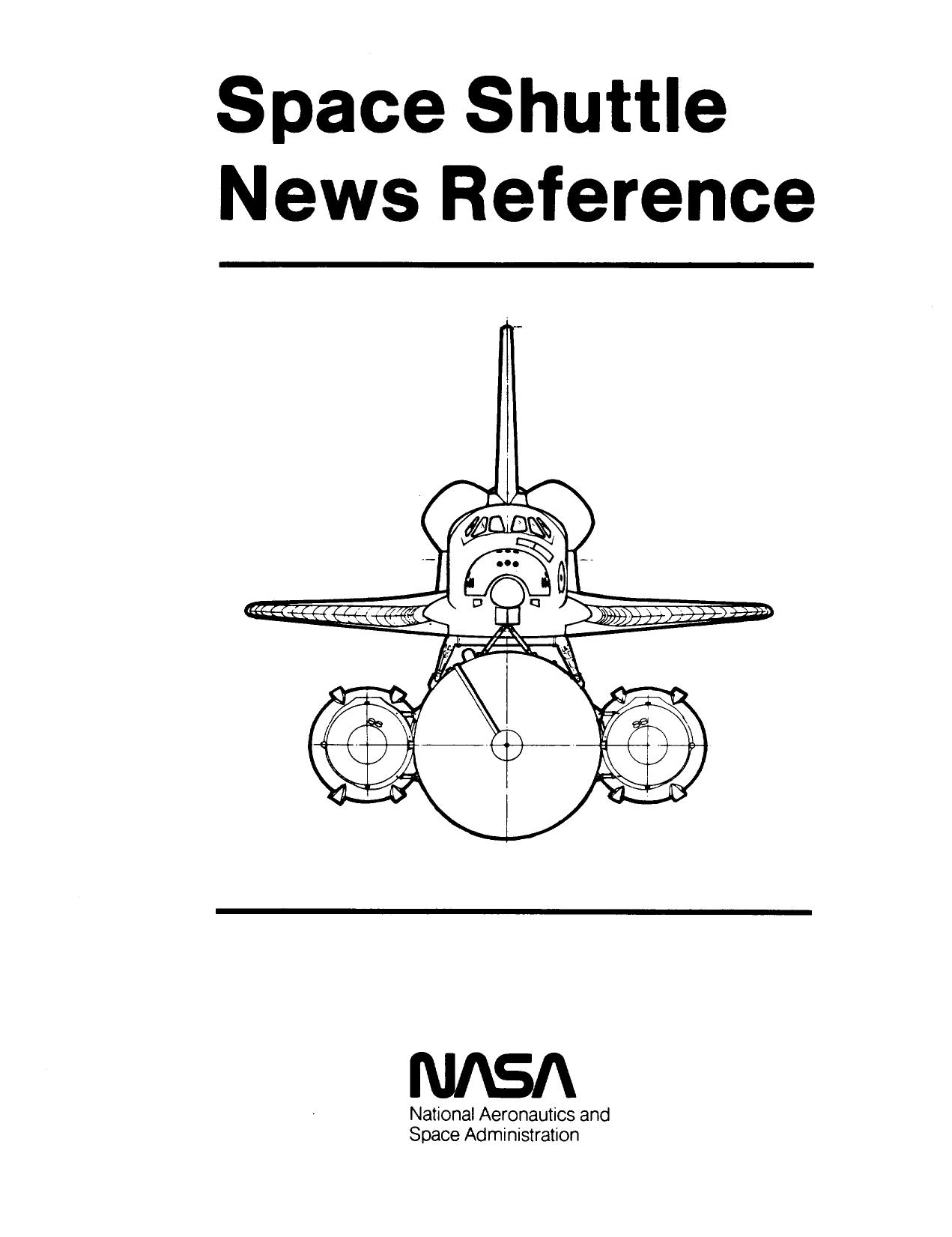 Space shuttle news reference by United States. National Aeronautics and Space Administration