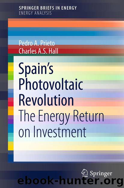 Spain’s Photovoltaic Revolution by Pedro A. Prieto Pedro A. Prieto & Charles A. S. Hall