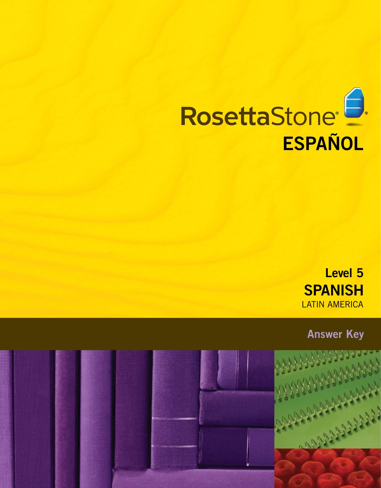 Spanish (Latin America) Level 5 by Answer Key