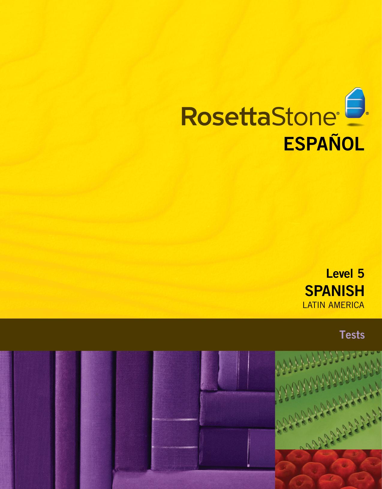 Spanish (Latin America) Level 5 by Tests