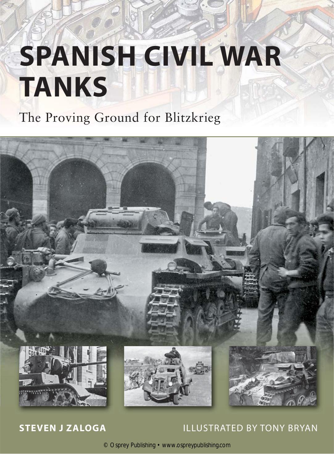 Spanish Civil War Tanks: The Proving Ground for Blitzkrieg (New Vanguard) by Unknow