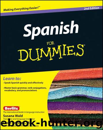 Spanish For Dummies by Cecie Kraynak & Susana Wald