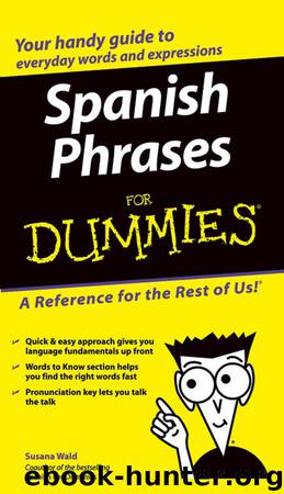 Spanish Phrases For Dummies by Susana Wald