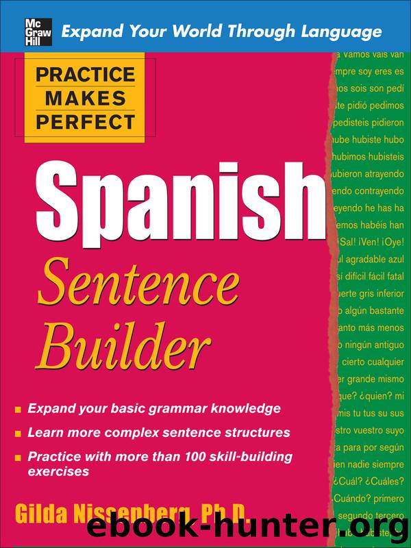 Spanish Sentence Builder by Gilda Nissenberg