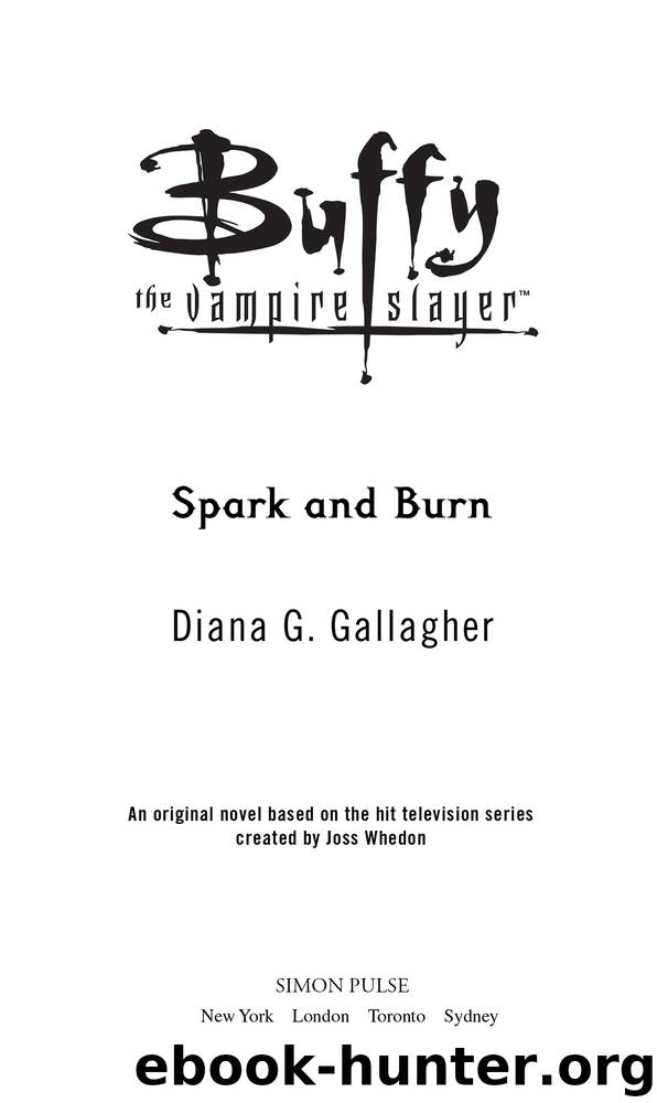 Spark and Burn by Diana G. Gallagher