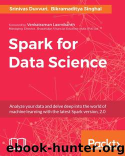 Spark for Data Science by Unknown