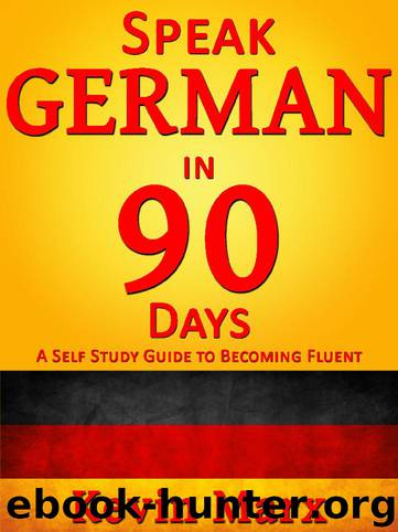Speak German in 90 Days by Kevin Marx