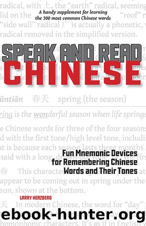 Speak and Read Chinese by Larry Herzberg