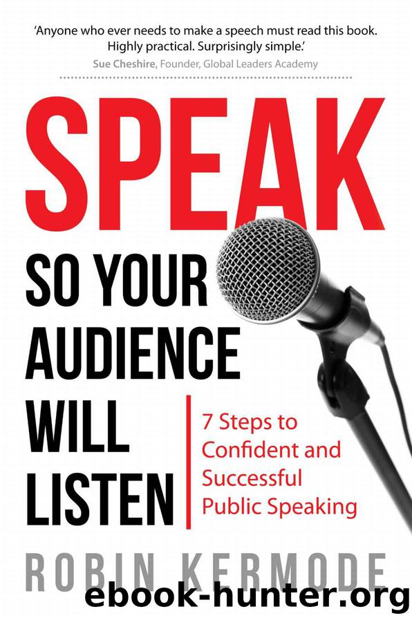 Speak by Robin Kermode