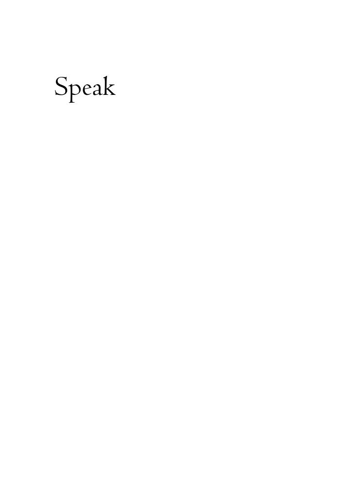 Speak by Tore Janson