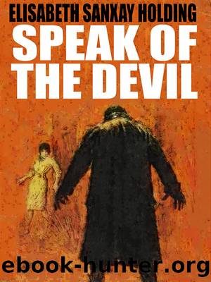 Speak of the Devil by Elisabeth Sanxay Holding