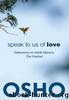 Speak to Us of Love by Osho