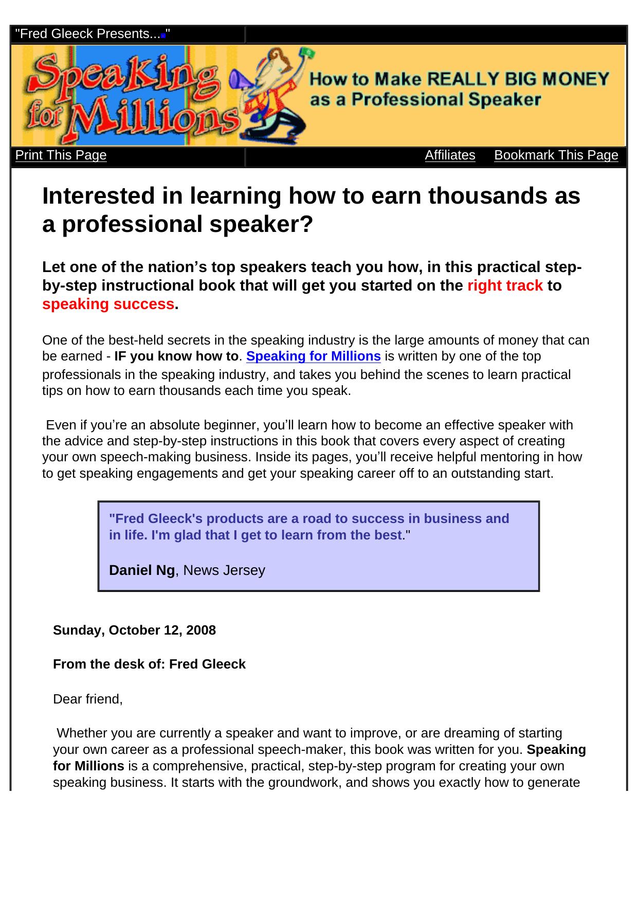 Speaking For Millions. by Best of Kuszter's Collection