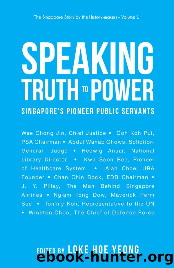 Speaking Truth to Power by Hoe Yeong Loke