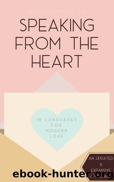 Speaking from the Heart by Anne Hodder-Shipp