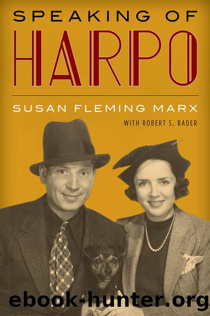 Speaking of Harpo by Susan Fleming Marx
