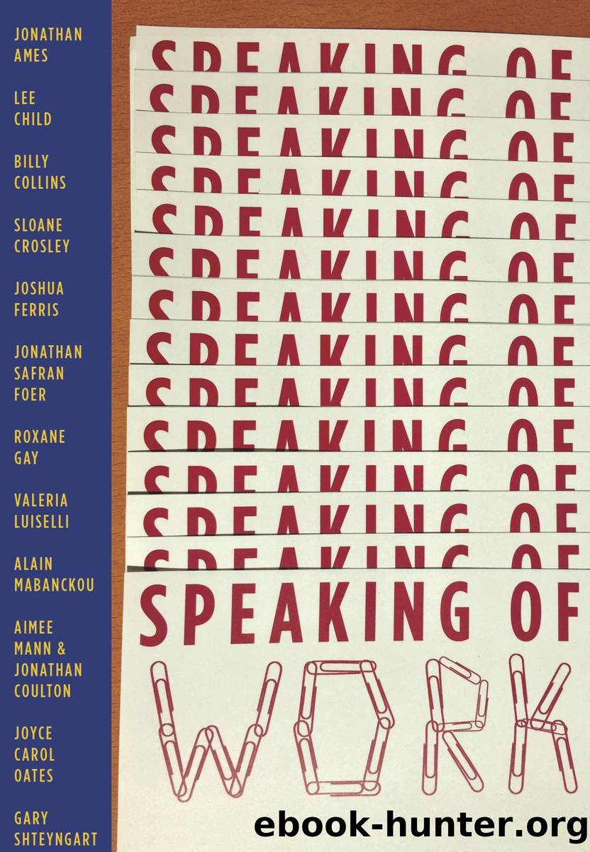 Speaking of Work by Bernard Schwartz