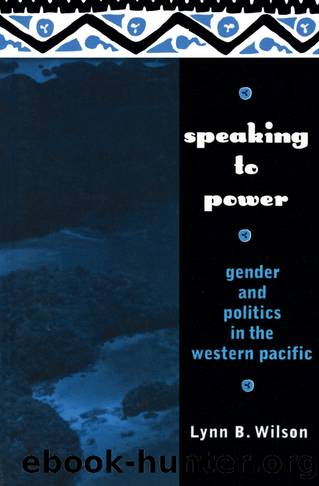 Speaking to Power by Lynn Wilson