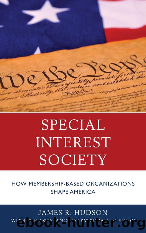 Special Interest Society by Hudson James R.;Hudson Patricia A.;