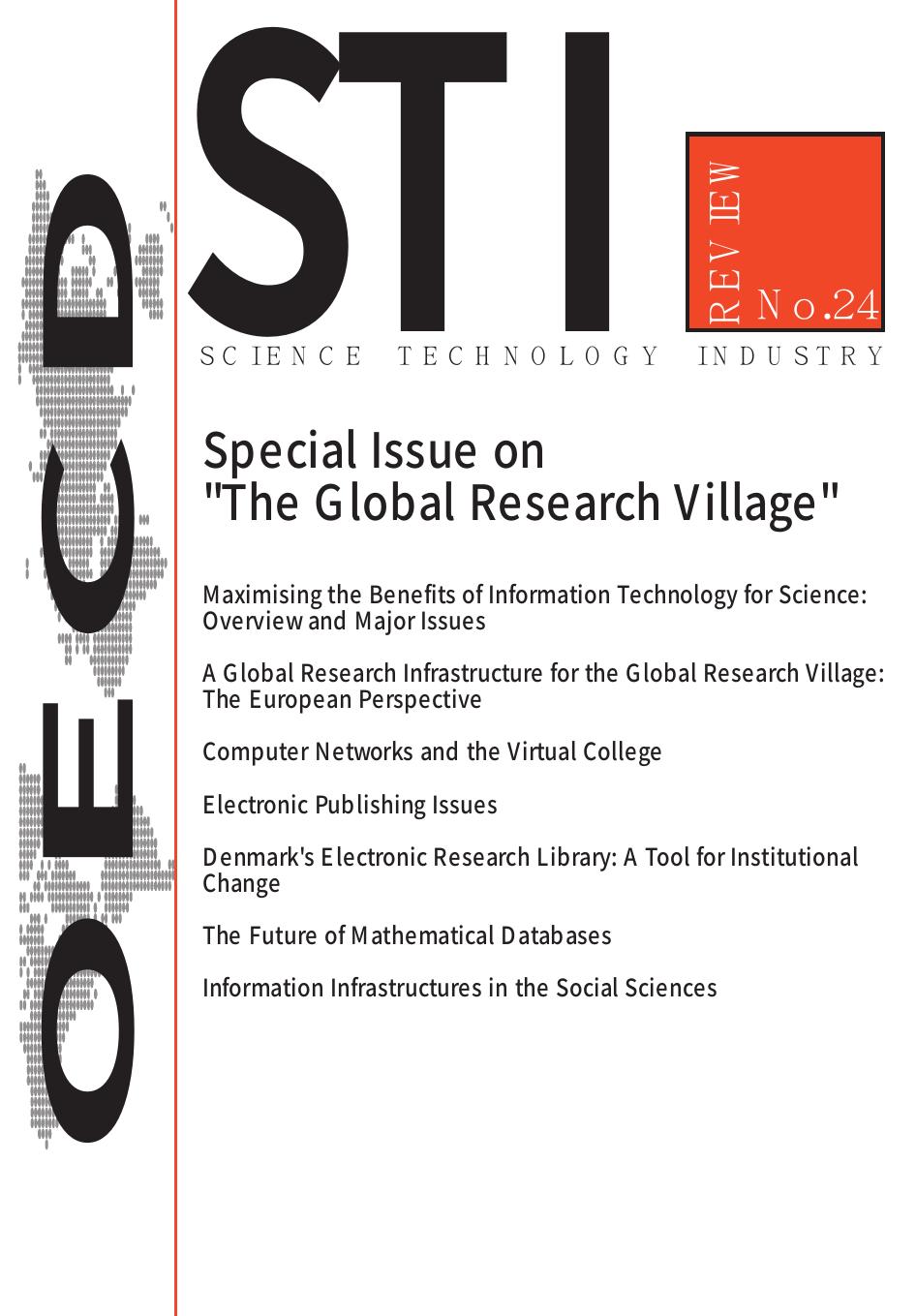 Special issue on "The Global Research Village". by OECD