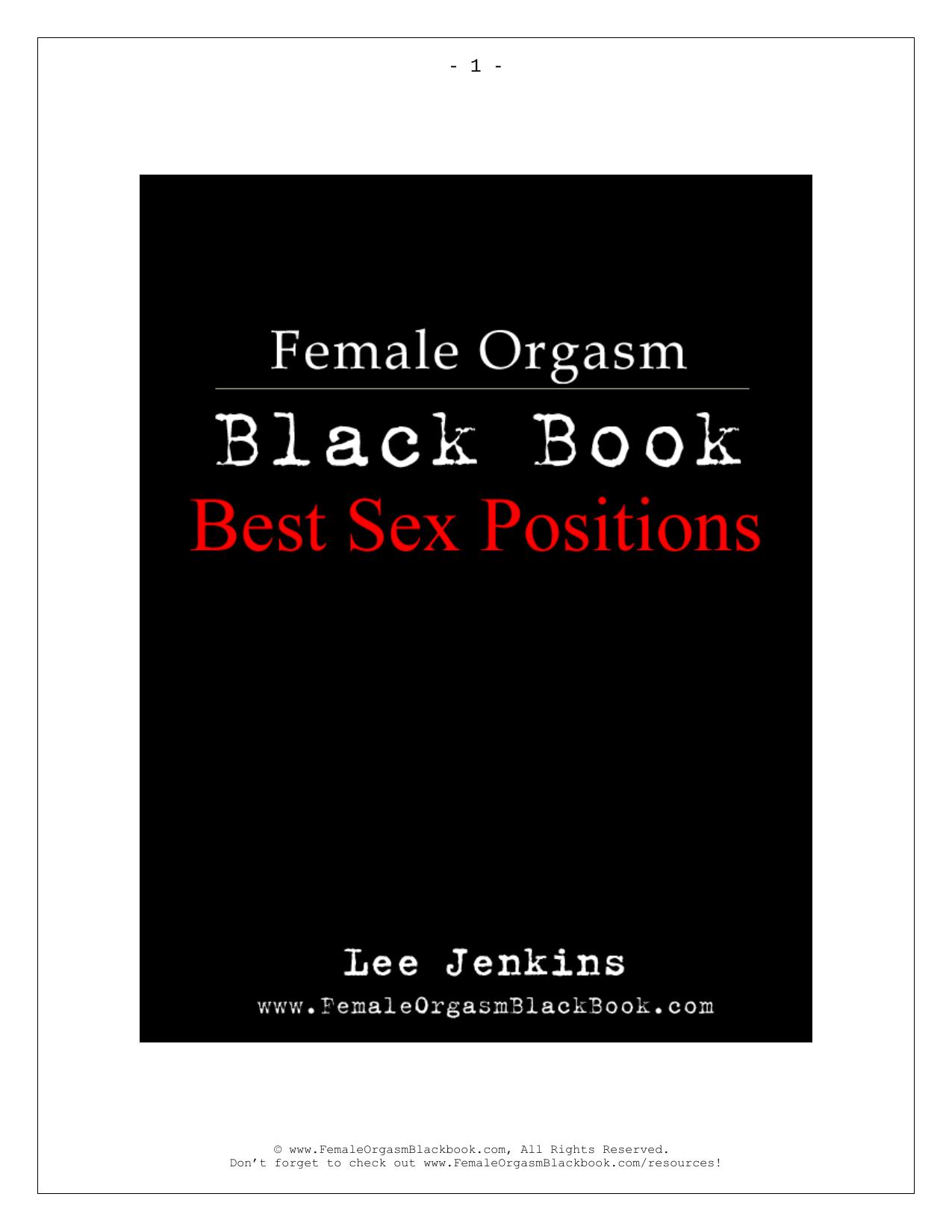 Special report 3-Best Sex Positions by Unknown