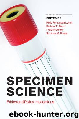 Specimen Science by Holly Fernandez Lynch & Barbara Bierer & I. Cohen & Suzanne Rivera