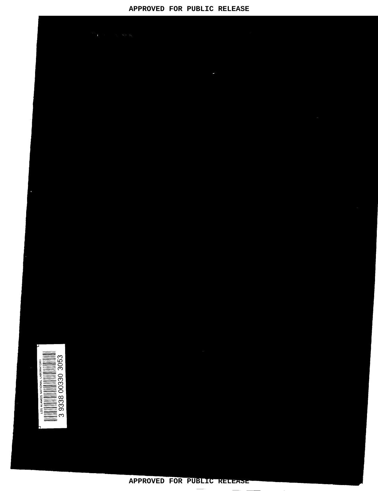 Spectrochemical analysis of plutonium and its compounds. I, the copper spark method None by LANL Research Library LWW Project
