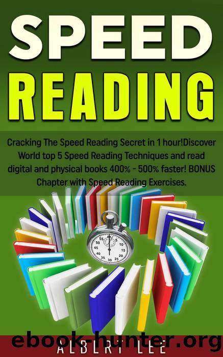 Speed Reading by Albert Lee