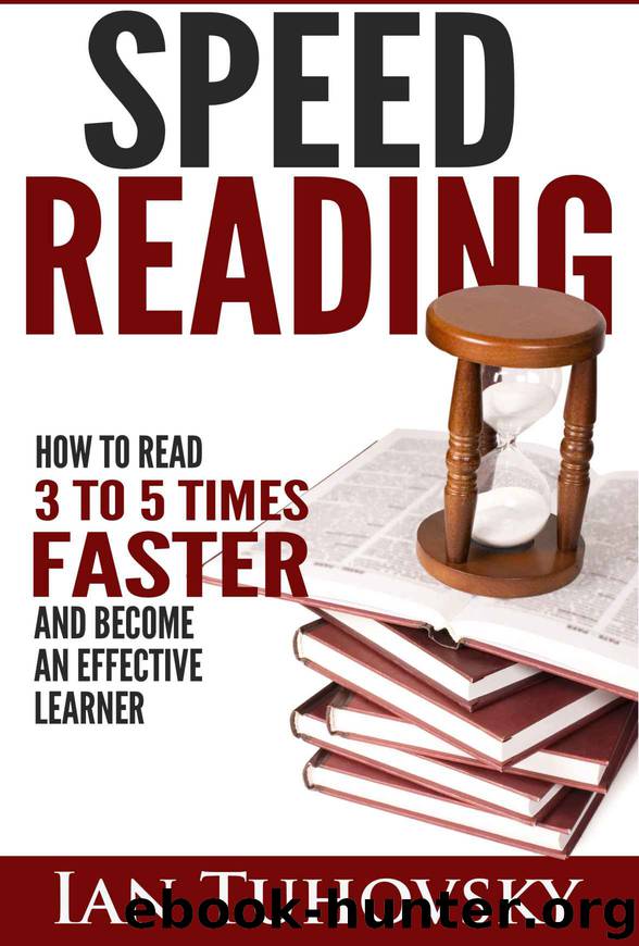 Speed Reading by Tuhovsky Ian