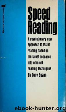 Speed reading by Buzan Tony
