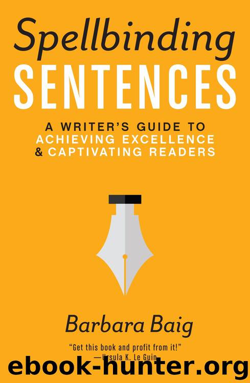 Spellbinding Sentences by Barbara Baig