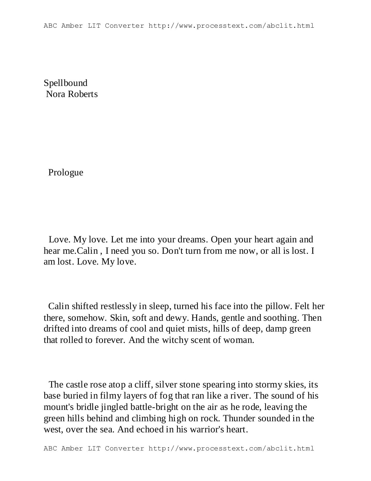 Spellbound-Once Upon A Castle-Nora Roberts(1998) by Unknown