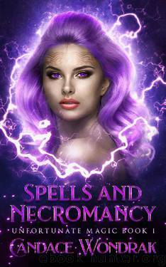 Spells and Necromancy: A Reverse Harem Fantasy (Unfortunate Magic Book 1) by Candace Wondrak