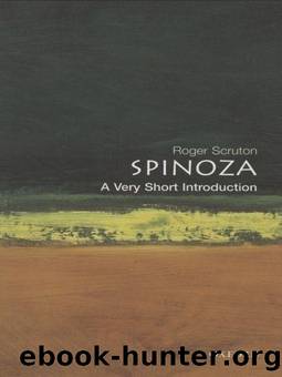 Spinoza: A Very Short Introduction by Scruton, Roger (2002) Paperback by Roger Scruton