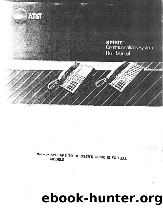 Spirit User Guide by Unknown