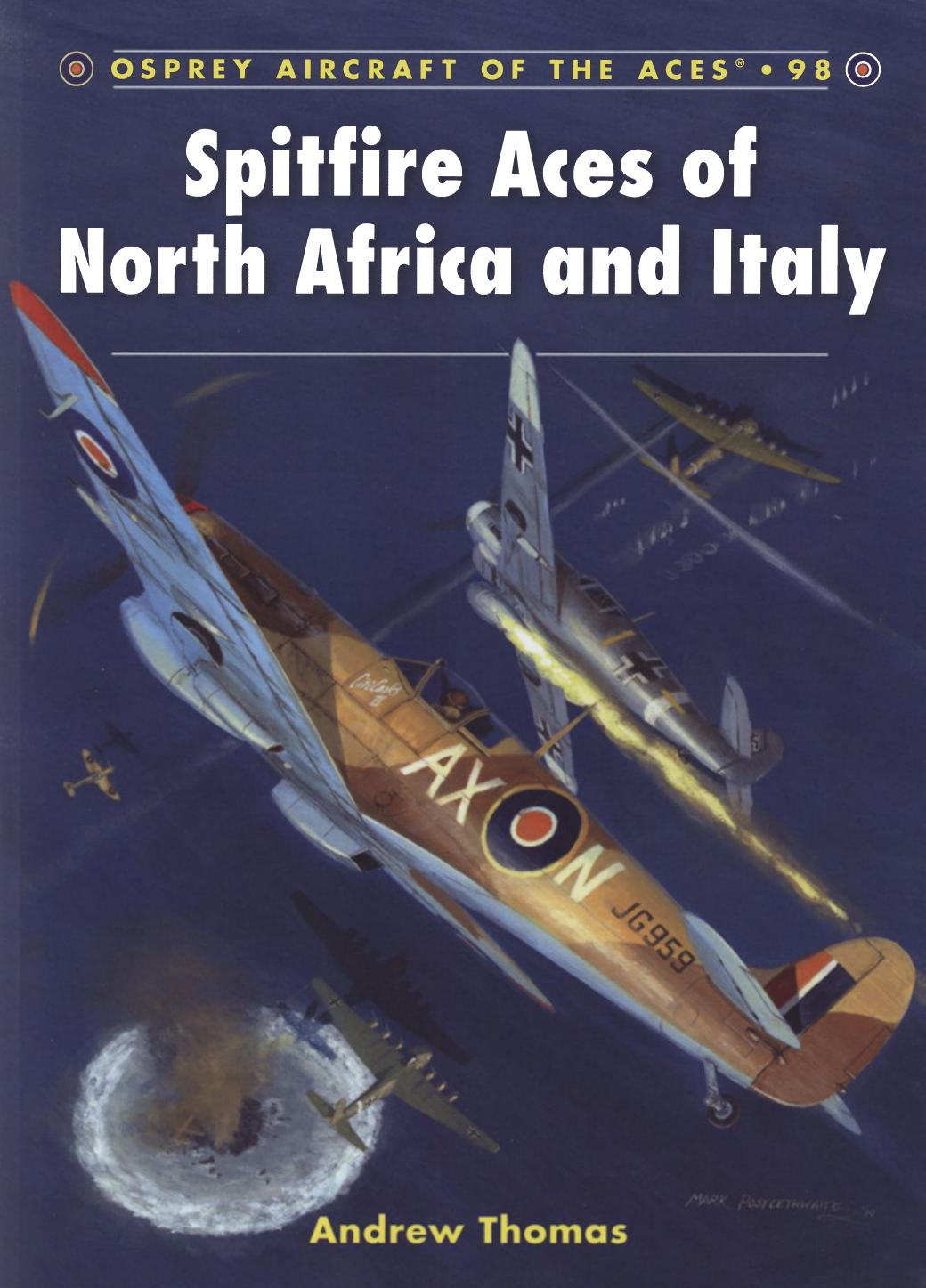 Spitfire Aces of North Africa and Italy by Andrew Thomas Chris Davey